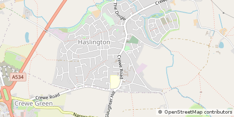 Map of Crewe