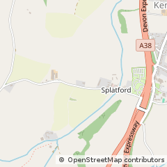 Map of NR Exeter, Devon