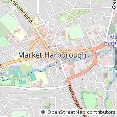 Map of Market Harborough