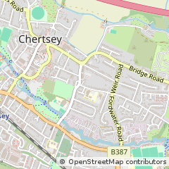Map of Chertsey