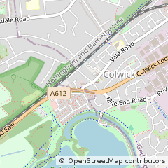 Map of Nottingham