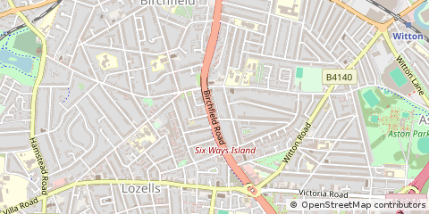 Map of Birmingham