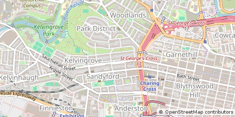 Map of Glasgow