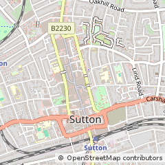 Map of Sutton