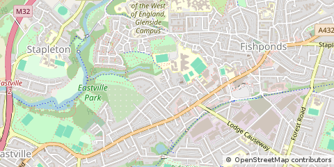 Map of Bristol