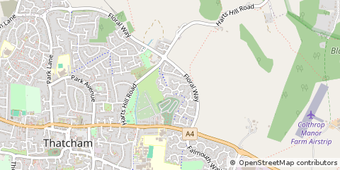 Map of Thatcham