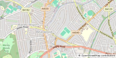 Map of Birmingham