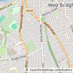 Map of Nottingham