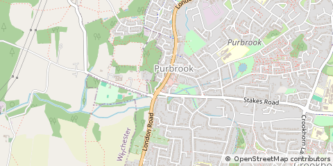 Map of Waterlooville