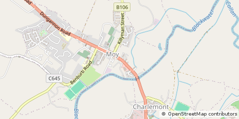 Map of Dungannon
