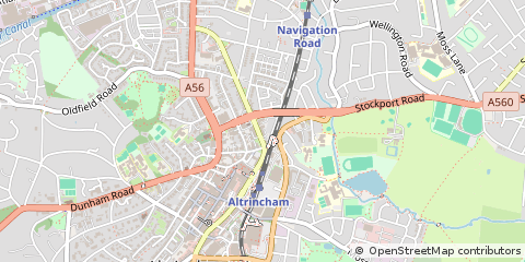 Map of Manchester