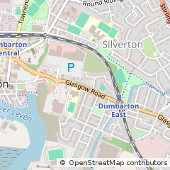 Map of Dumbarton