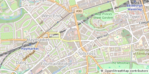 Map of Edinburgh