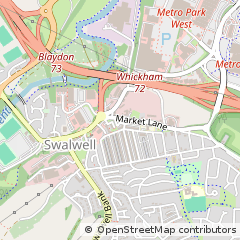 Map of Newcastle Upon Tyne