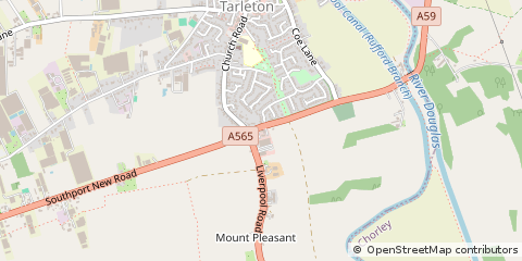 Map of Preston