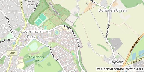 Map of Reading