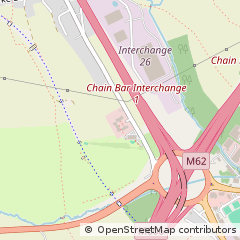 Map of Cleckheaton, West Yorkshire