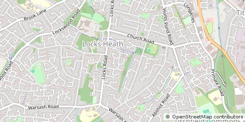 Map of Southampton, Hampshire