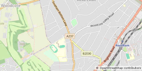 Map of Purley