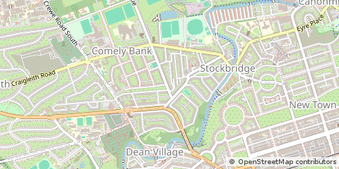 Map of Edinburgh