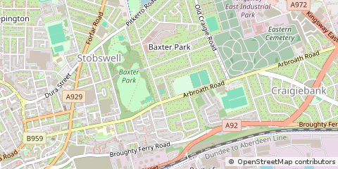 Map of Dundee