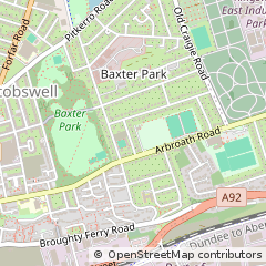 Map of Dundee