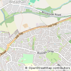 Map of Derby, Derbyshire