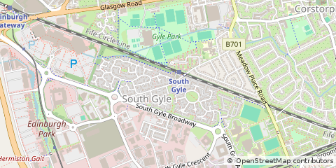 Map of Edinburgh, Midlothian