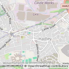 Map of Telford, Shropshire