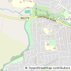 Map of Darlington