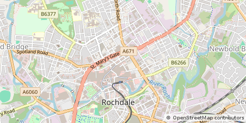 Map of Lancashire