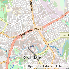 Map of Lancashire