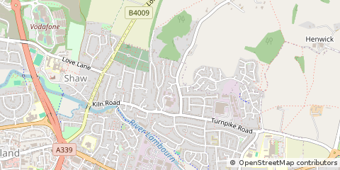 Map of Newbury