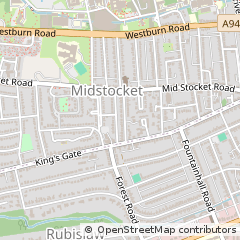 Map of Aberdeen