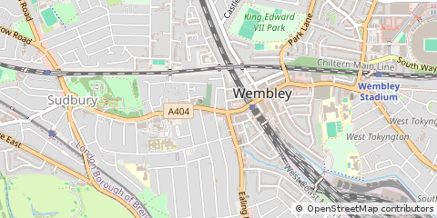 Map of Middlesex