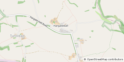 Map of Derbyshire