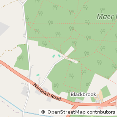 Map of Newcastle Under Lyme, Staffordshire