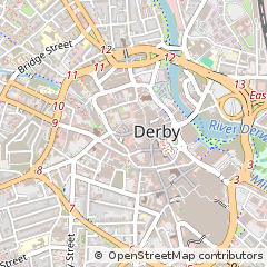Map of Derby