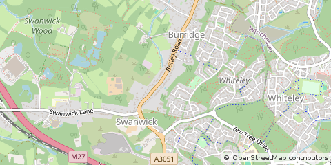 Map of Southampton