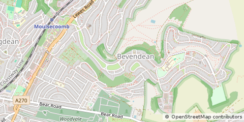 Map of Brighton