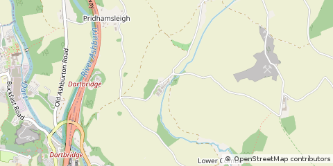 Map of Newton Abbot