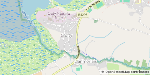 Map of Swansea