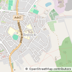 Map of Ibstock, Leicestershire