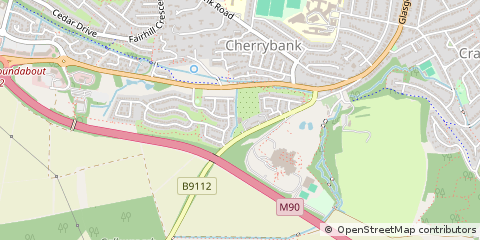 Map of Perth, Perthshire