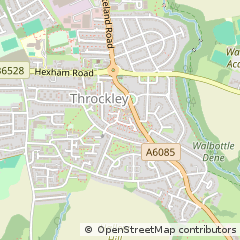 Map of Newcastle