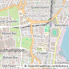 Map of Southampton