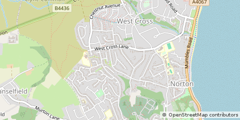 Map of Swansea