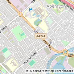 Map of Port Talbot