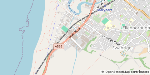 Map of Cumbria