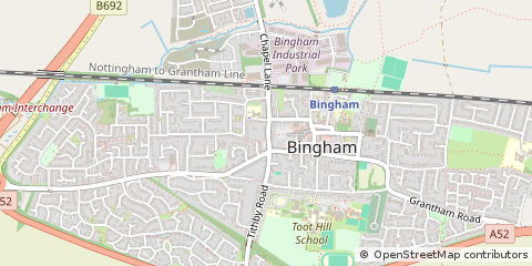 Map of Nottingham